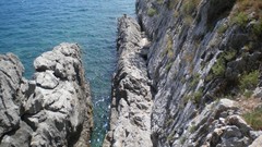 Cliffs rocks montenegro Budva