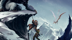 Climbing Mountains snow Monsters