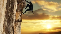 Climbing rock climbing