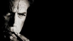 Clint eastwood grayscale monochrome