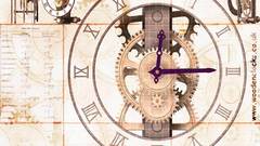 Clock abstract patterns