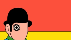 Clockwork orange artwork abstract