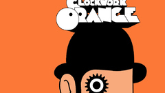 Clockwork orange Simple Background