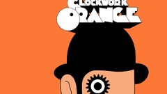 Clockwork orange Simple Background