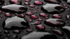 Close-up android Cameras water drops