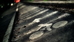 Close-up Bicycles streets