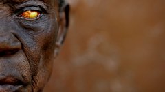 Close-up black people african