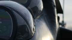 Close-up cockpit Mil hind