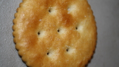 Close-up cracker