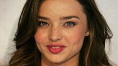 Close-up faces fashion brunettes models miranda kerr photo 