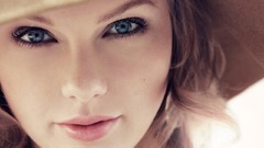 Close-up lips hats faces blondes taylor swift blue eyes singers