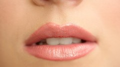 Close-up lips Lacie Heart