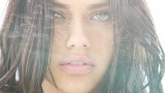 Close-up lips models adriana lima portraits Victoria Secret