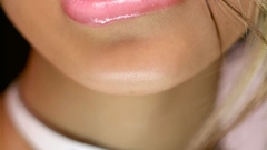 Close-up lips open mouth