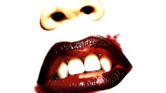 Close-up lips Vampires