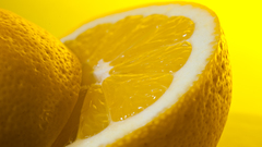 Close-up macro lemons