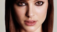 Close-up Natalie Portman Actress brown eyes brunettes