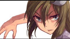 Close-up touhou blue eyes