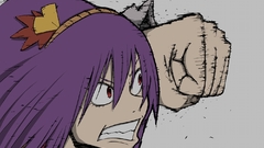 Close-up touhou leaves fight