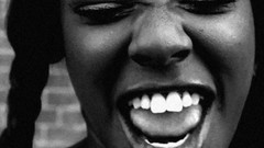 Closed eyes singers black people teen Azealia Banks