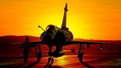 Clouds Aircraft air force skies fighter jets mirage 2000