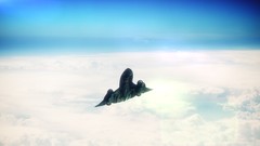 Clouds Aircraft blackbird SR-71
