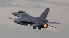 Clouds Aircraft military aviation f-16 fighting falcon fighter 