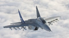 Clouds Aircraft military MIG-35