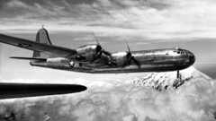 Clouds Aircraft monochrome United