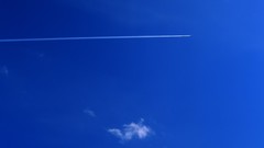 Clouds Aircraft skyscapes contrails