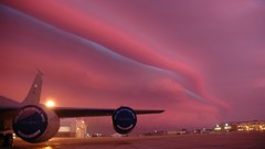 Clouds Aircraft sunlight airports