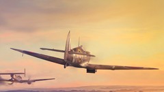 Clouds Aircraft victory evening air force skies fighter jets