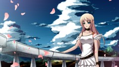 Clouds Anime anime girls