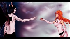 Clouds Anime bleach inoue orihime Espada Ulquiorra Cifer 