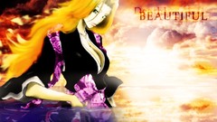 Clouds Anime long hair anime girls bleach matsumoto rangiku 
