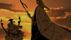 Clouds Anime monochrome Swords bleach Captains Ukitake Juushiro 