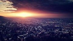 Clouds architecture buildings cities cityscapes man-made