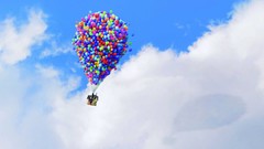 Clouds Balloons skies Up (movie)