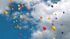 Clouds Balloons skyscapes