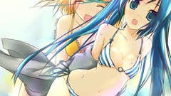 Clouds bikini vocaloid hatsune