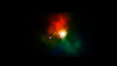 Clouds black background outer space minimalistic