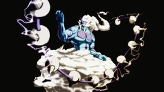 Clouds black background Pokemon deviantart artwork digital art 