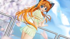 Clouds blue eyes outdoors