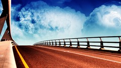 Clouds Bridges roads