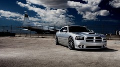 Clouds cars muscle cars dodge charger