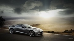 Clouds cars Vanquish sunlight Aston Martin AM 310 Vanquish