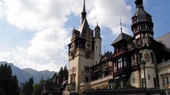 Clouds Castles buildings skyscapes