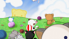 Clouds cats Animals Chibi