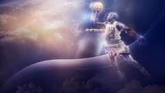 Clouds chicago bulls Michael Jordan legend dunk