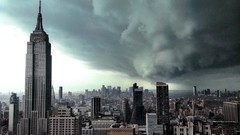 Clouds cities cityscapes